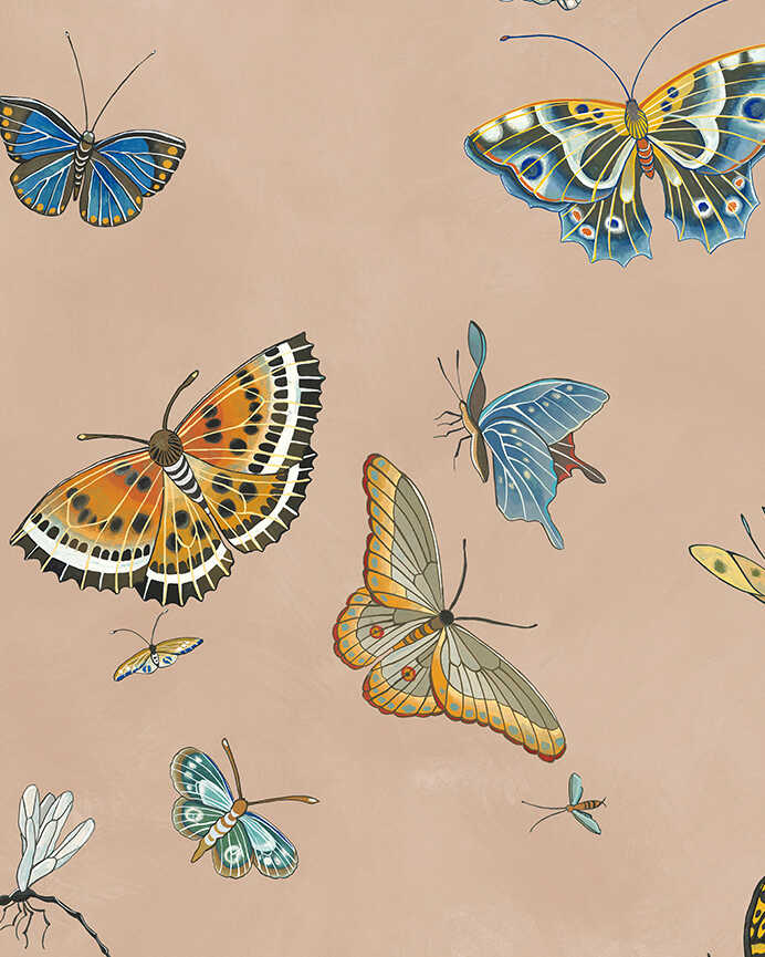 Butterflies - 01 - KRAVET COUTURE Wallpaper