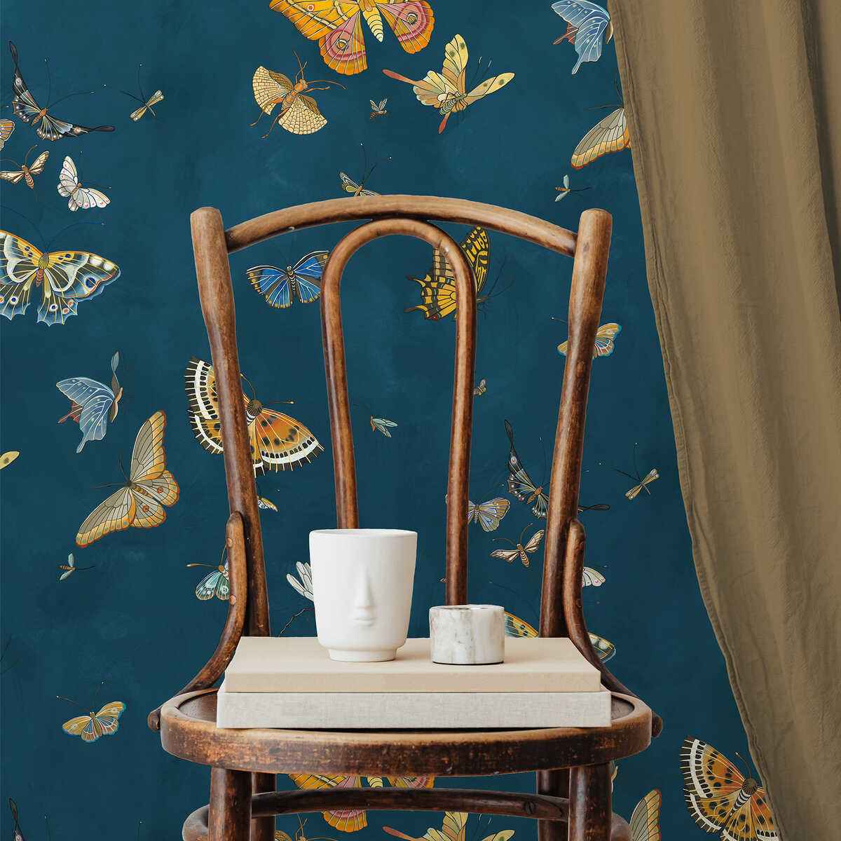 Jmw1043210 Butterflies 21 Kravet Couture Wallpaper - KRAVET COUTURE Wallpaper