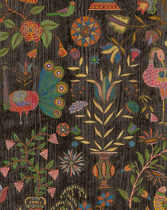 Jmw1045010 Fable Garden 01 Kravet Couture Wallpaper - KRAVET COUTURE Wallpaper