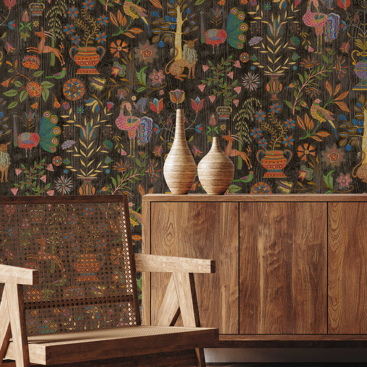 Fable Garden - 01 - KRAVET COUTURE Wallpaper