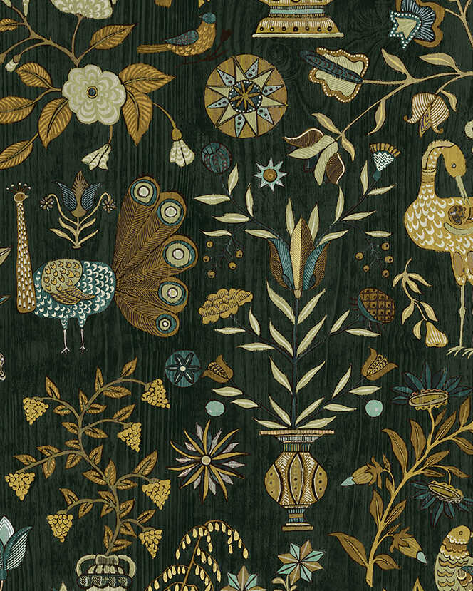 Fable Garden - 11 - KRAVET COUTURE Wallpaper