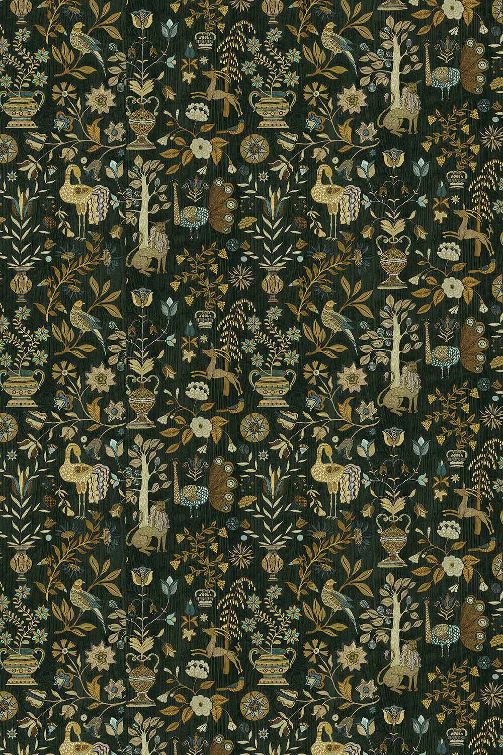 Jmw1045110 Fable Garden 11 Kravet Couture Wallpaper - KRAVET COUTURE Wallpaper