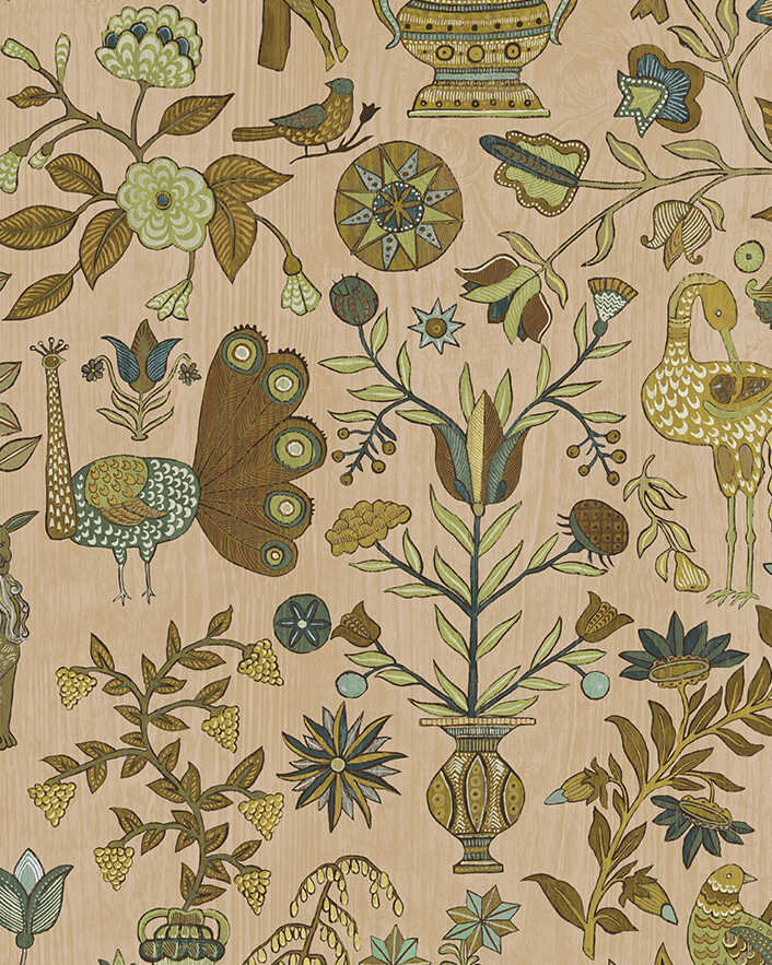 Fable Garden - 21 - KRAVET COUTURE Wallpaper