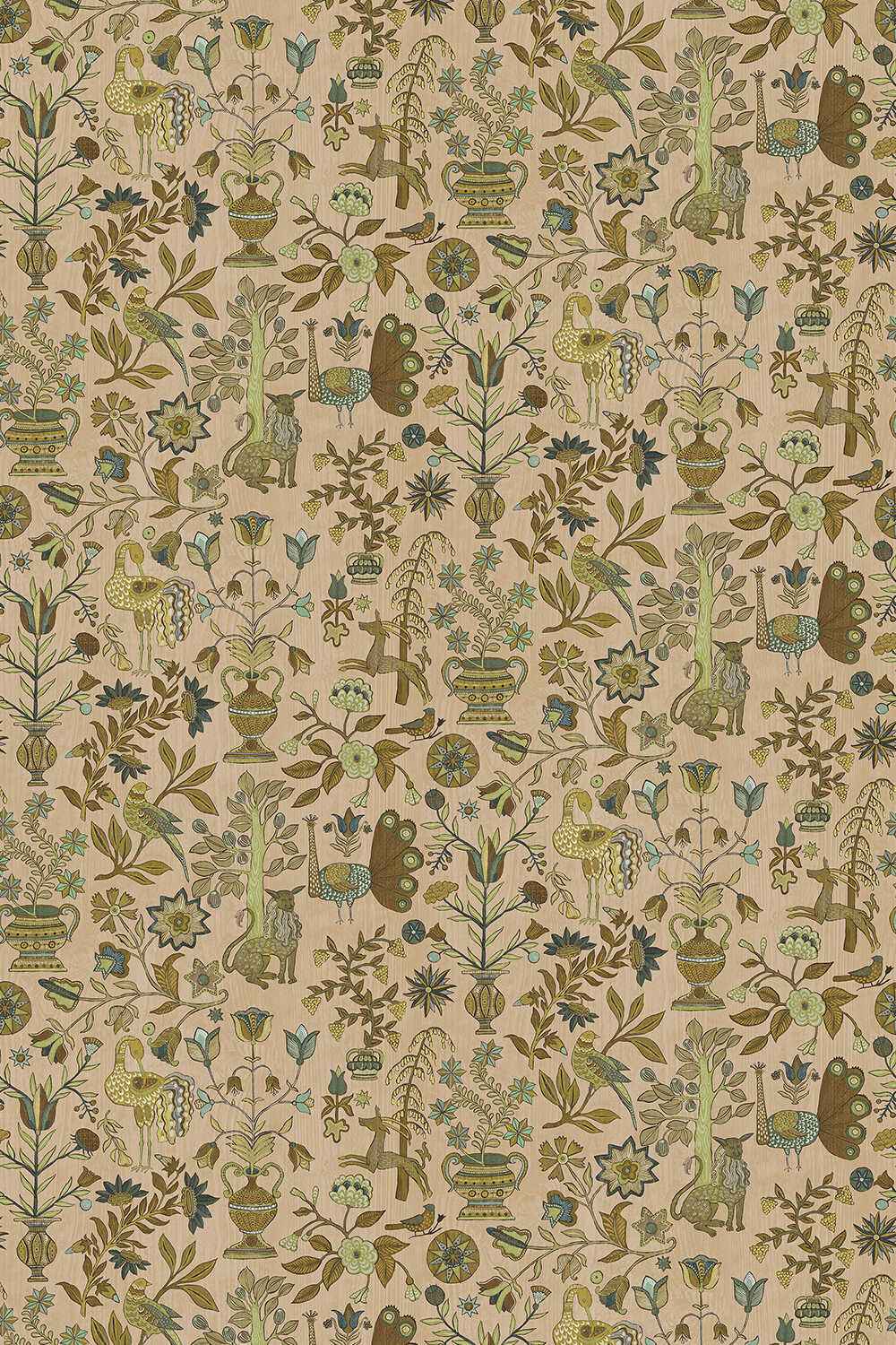 Jmw1045210 Fable Garden 21 Kravet Couture Wallpaper - KRAVET COUTURE Wallpaper