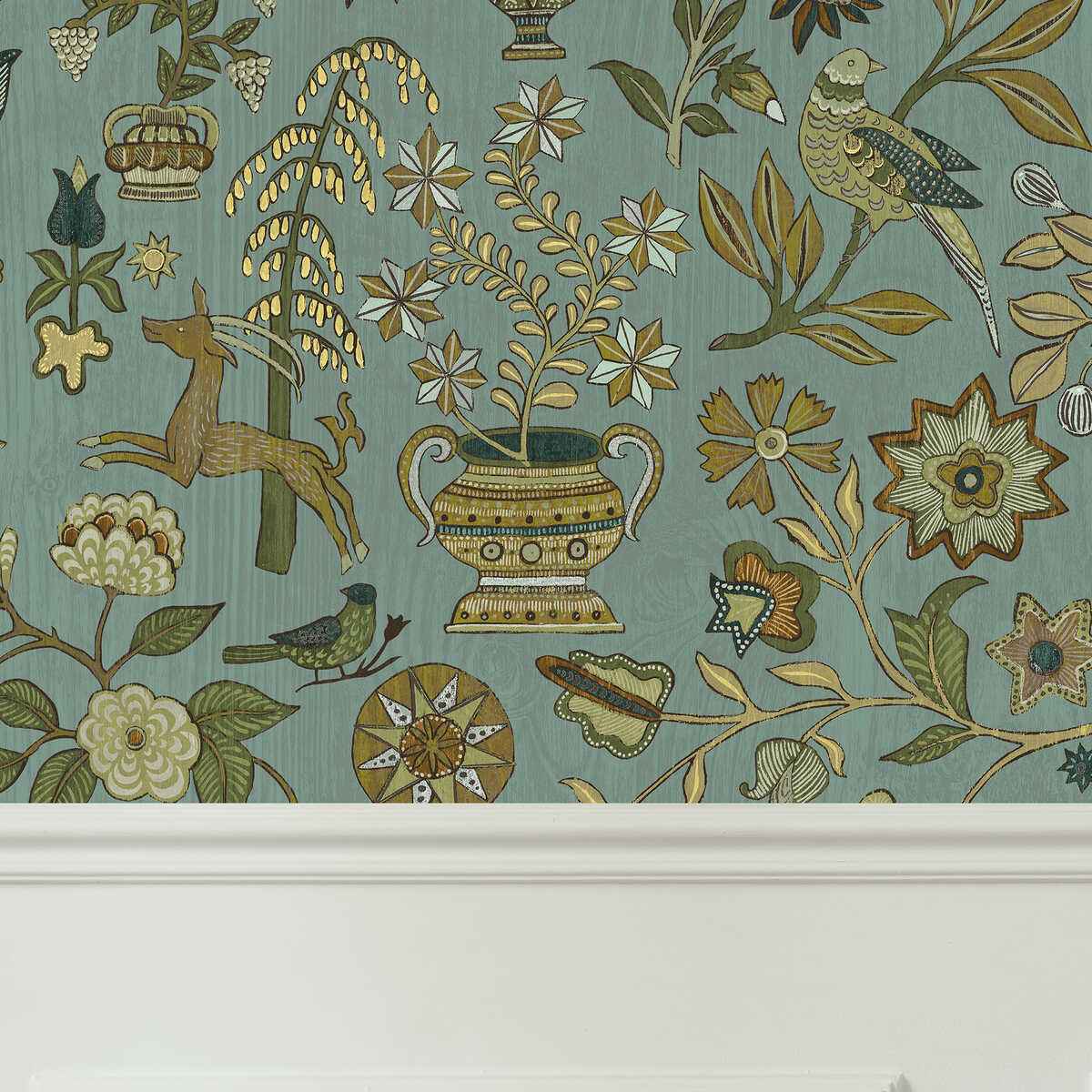 Jmw1045310 Fable Garden 31 Kravet Couture Wallpaper - KRAVET COUTURE Wallpaper