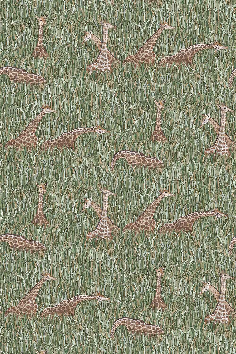 Jmw1049010 Giraffes 01 Kravet Couture Wallpaper - KRAVET COUTURE Wallpaper