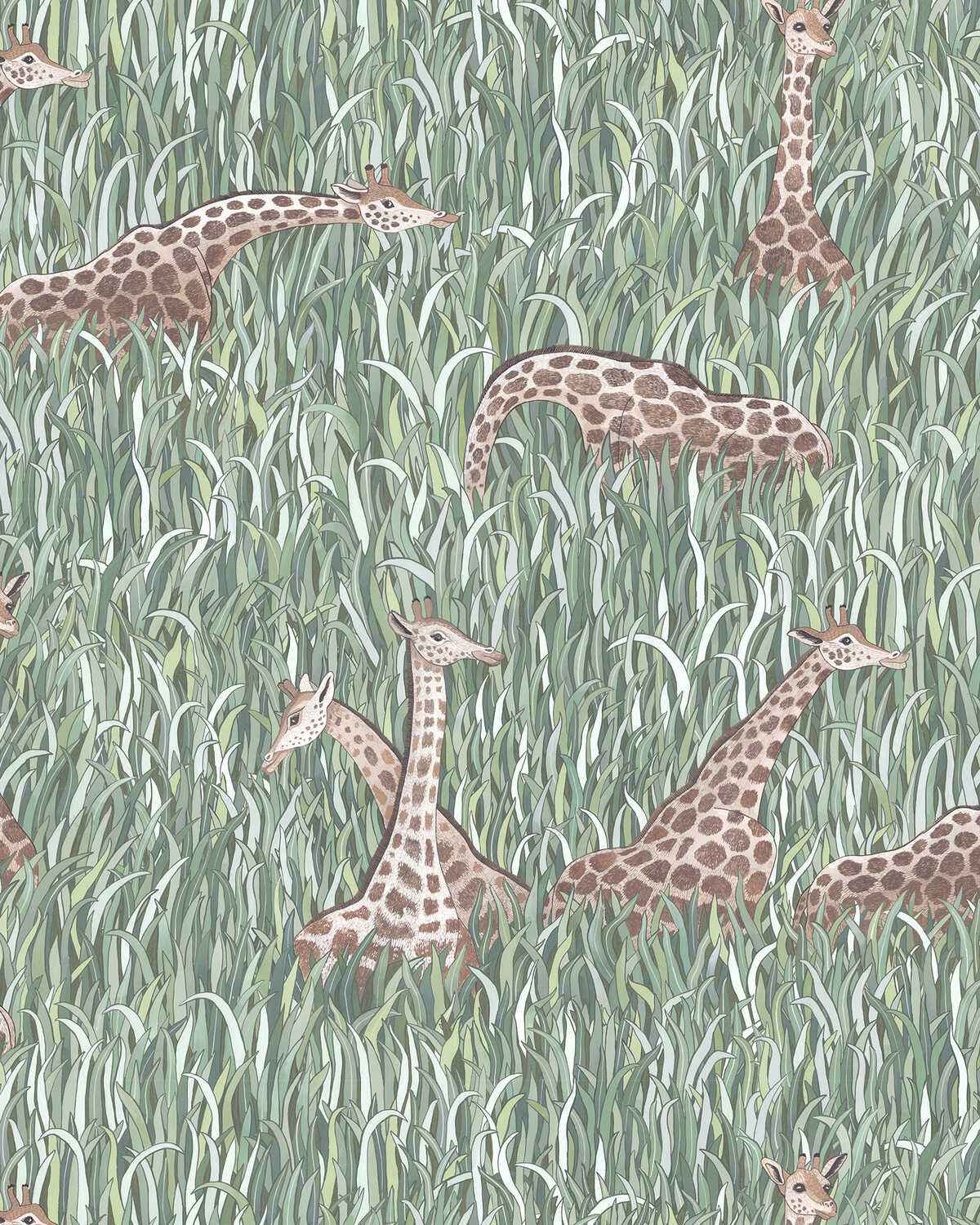 Jmw1049110 Giraffes 11 Kravet Couture Wallpaper