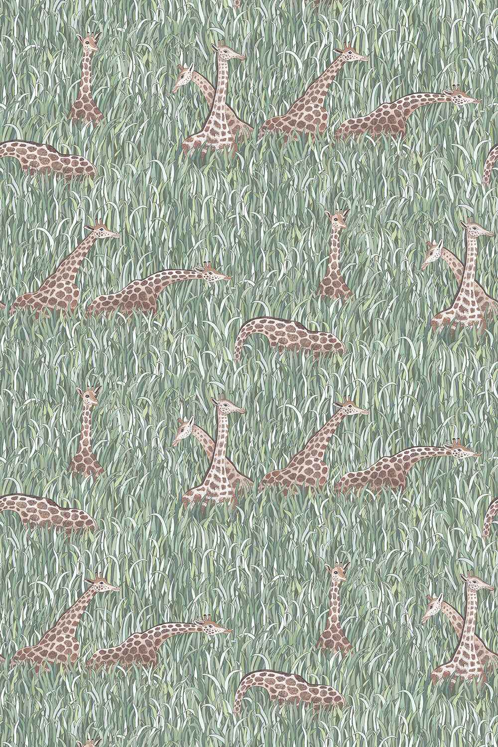 Jmw1049110 Giraffes 11 Kravet Couture Wallpaper - KRAVET COUTURE Wallpaper