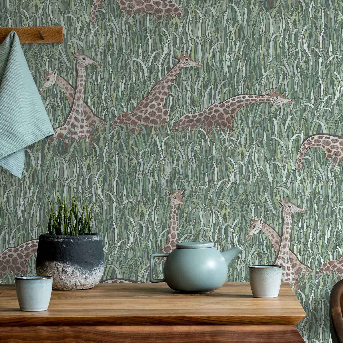 Jmw1049110 Giraffes 11 Kravet Couture Wallpaper - KRAVET COUTURE Wallpaper