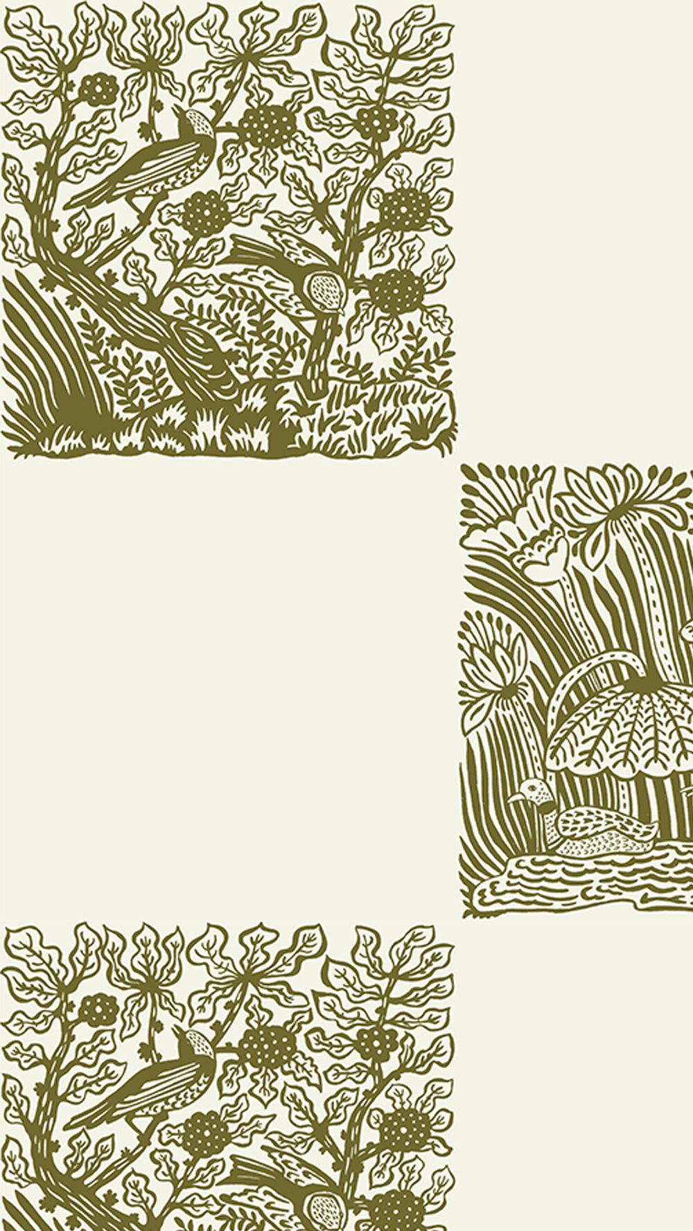 Animal Check - 05 - Kravet Couture Papel pintado