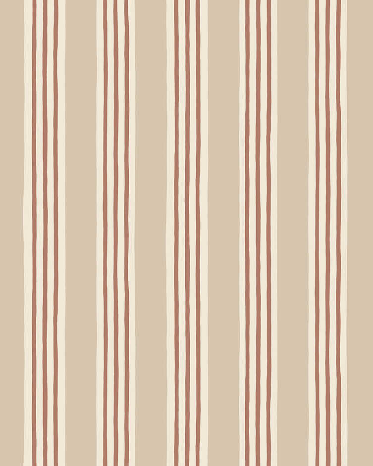 Kemble Stripe - 01 - KRAVET COUTURE Wallpaper
