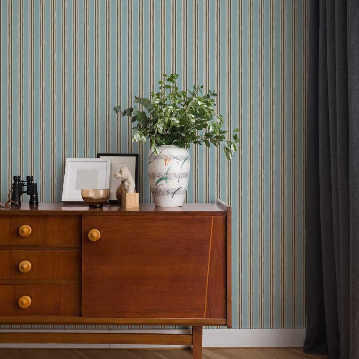 Kemble Stripe - 03 - KRAVET COUTURE Wallpaper