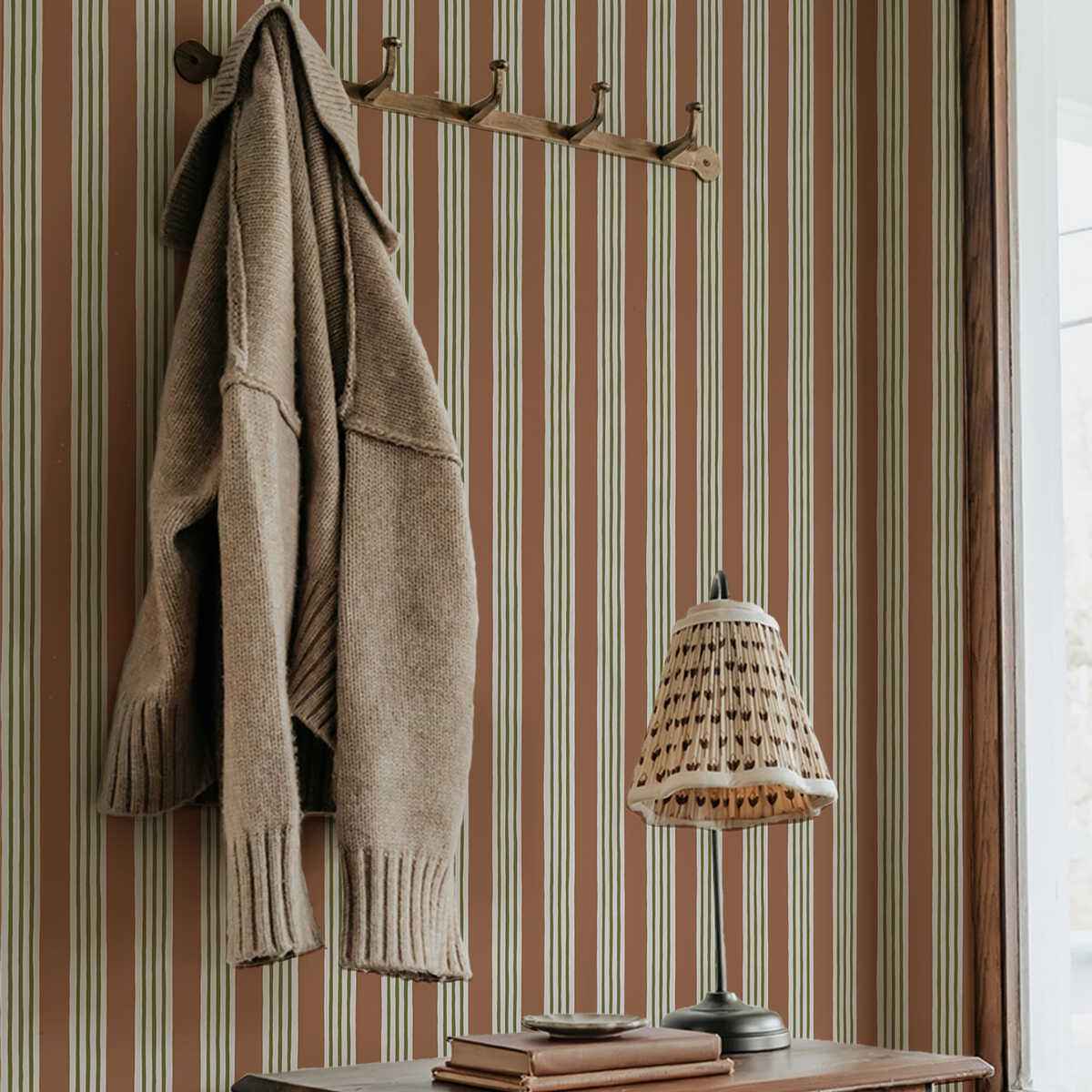 Jmwrkem040 Kemble Stripe 04 Kravet Couture Wallpaper - KRAVET COUTURE Wallpaper