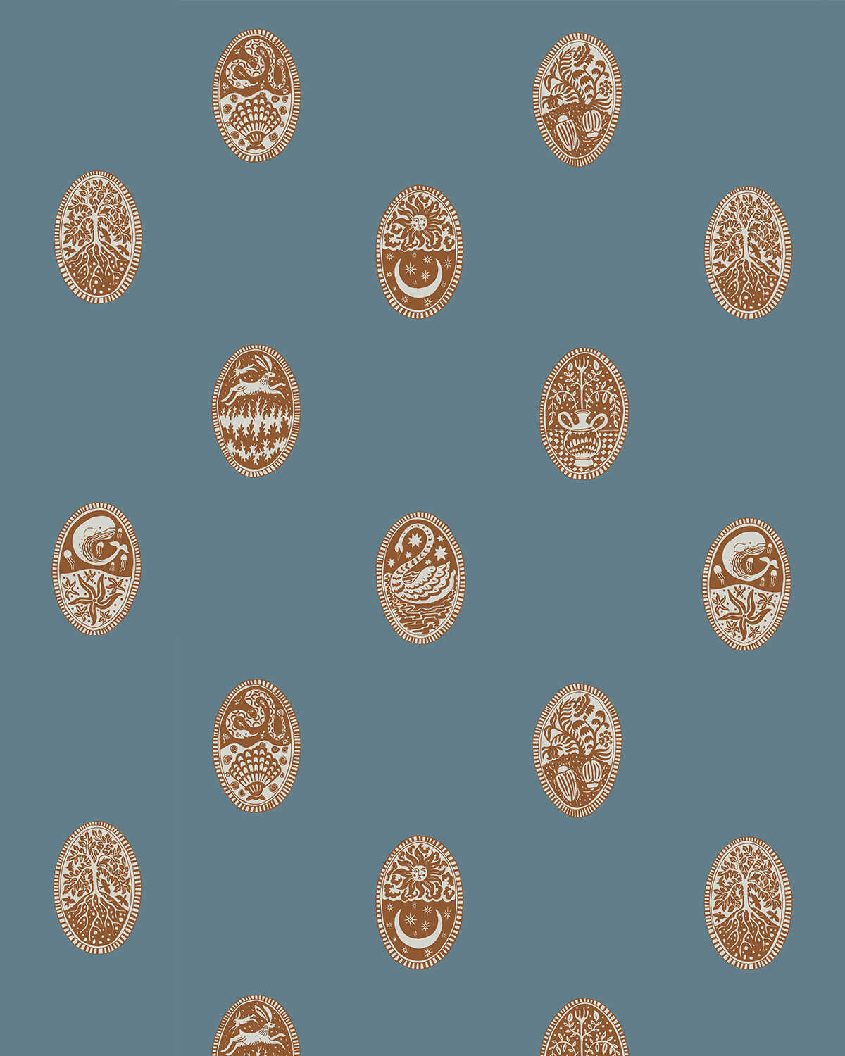 Linear Cameos - 02 - KRAVET COUTURE Wallpaper