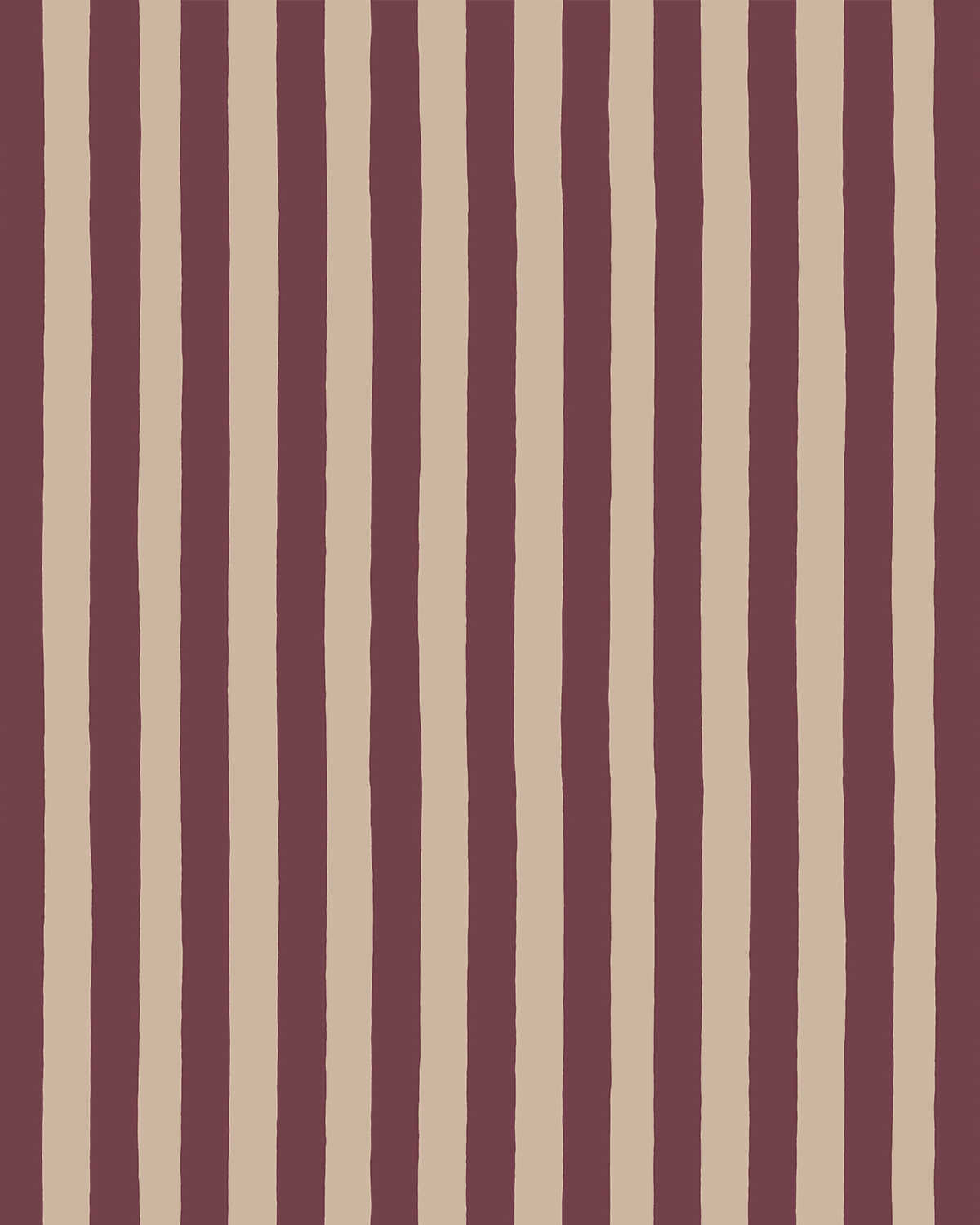 Medium Hand Painted Stripe - 04 - KRAVET COUTURE Wallpaper