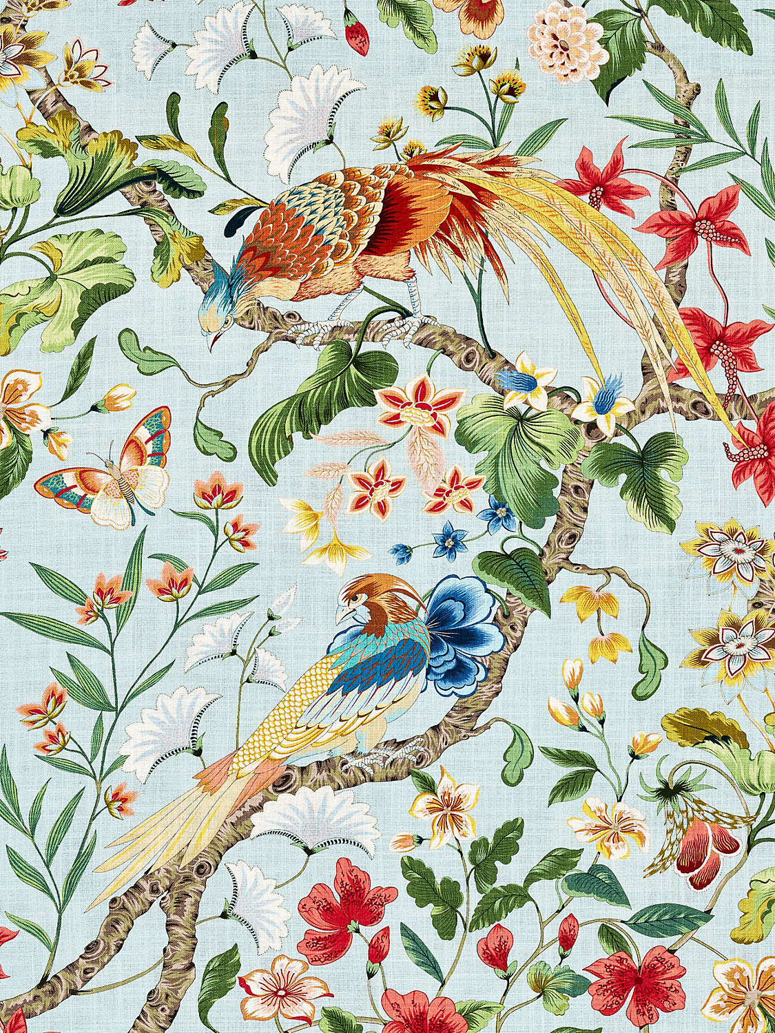 Botany Bay - Sky Multi - Scalamandre Fabric