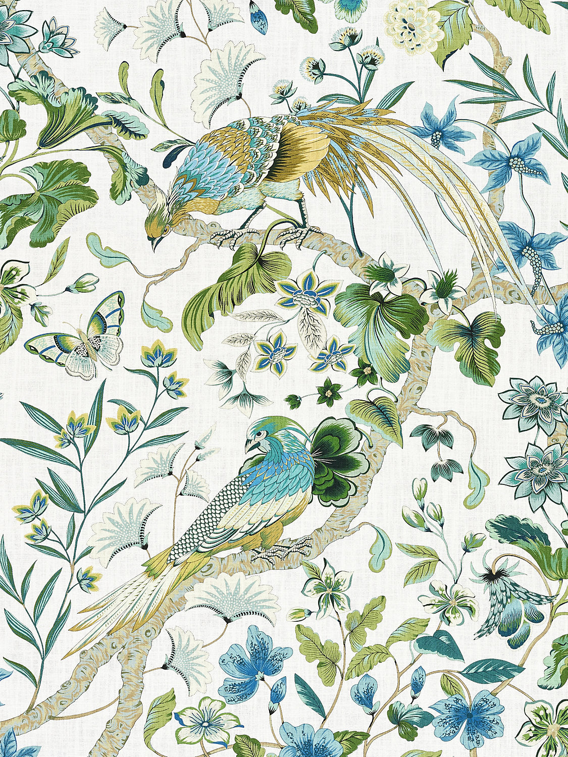 Botany Bay - Forest - Scalamandre Fabric