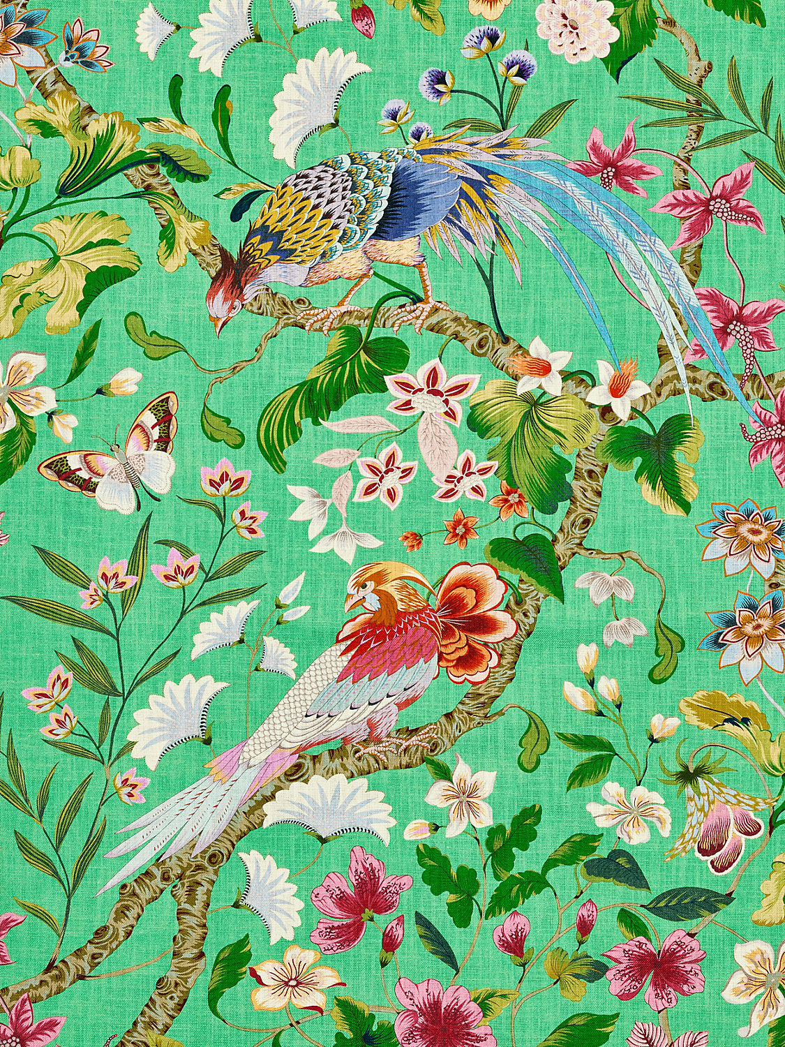 Botany Bay - Jade - Scalamandre Fabric