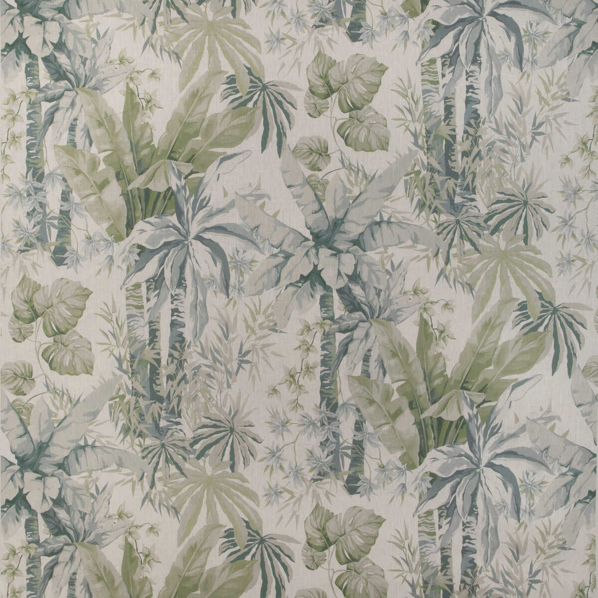 Junglewood - Blue Sage - KRAVET COUTURE Fabric