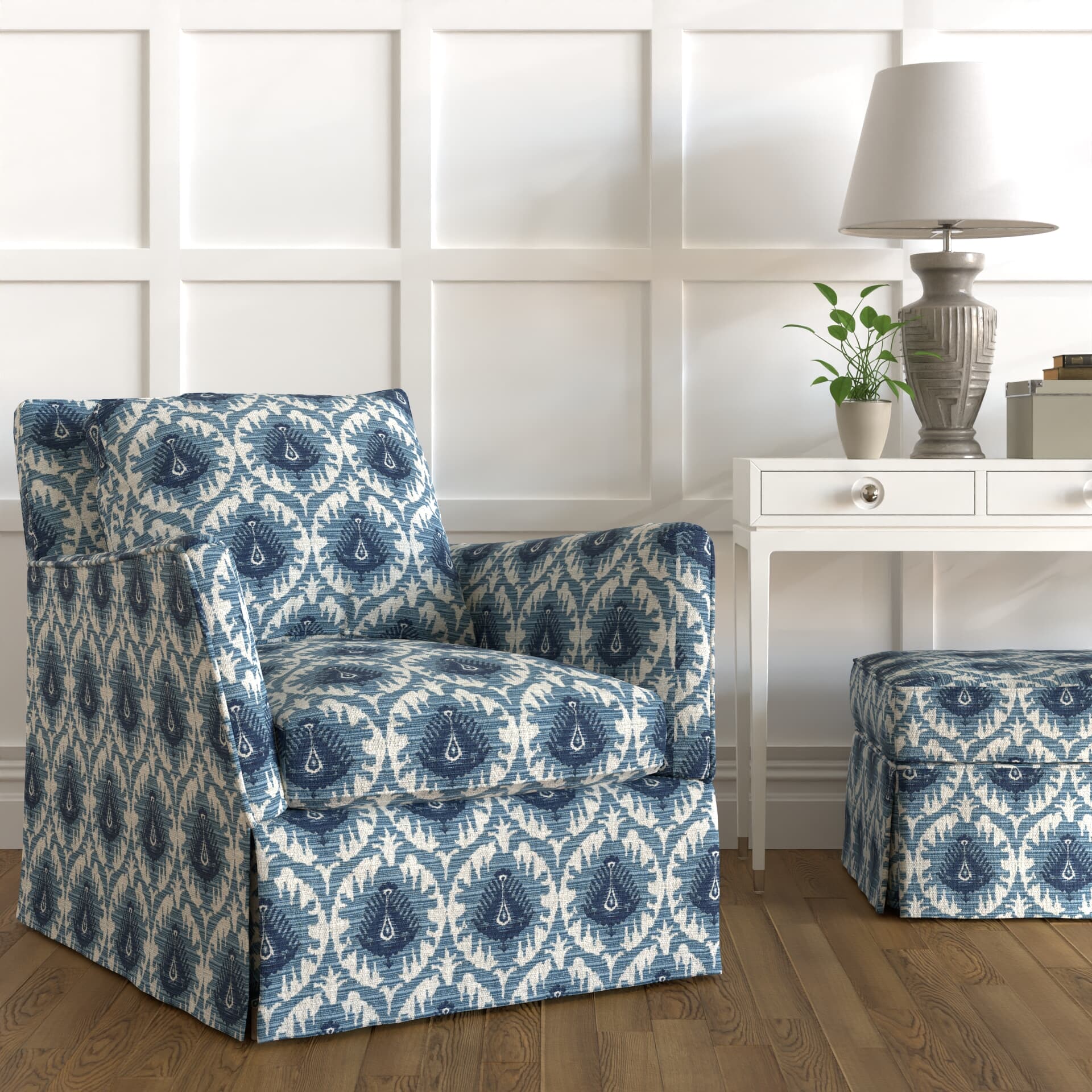 Jutland 5 Ink - Stout Textiles Fabric