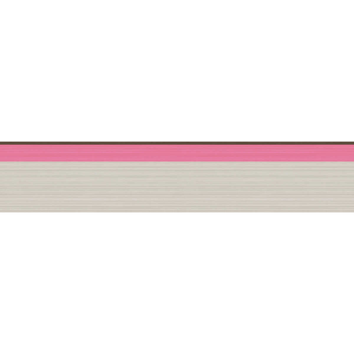 Jaspe Border - Charcoal/Pink