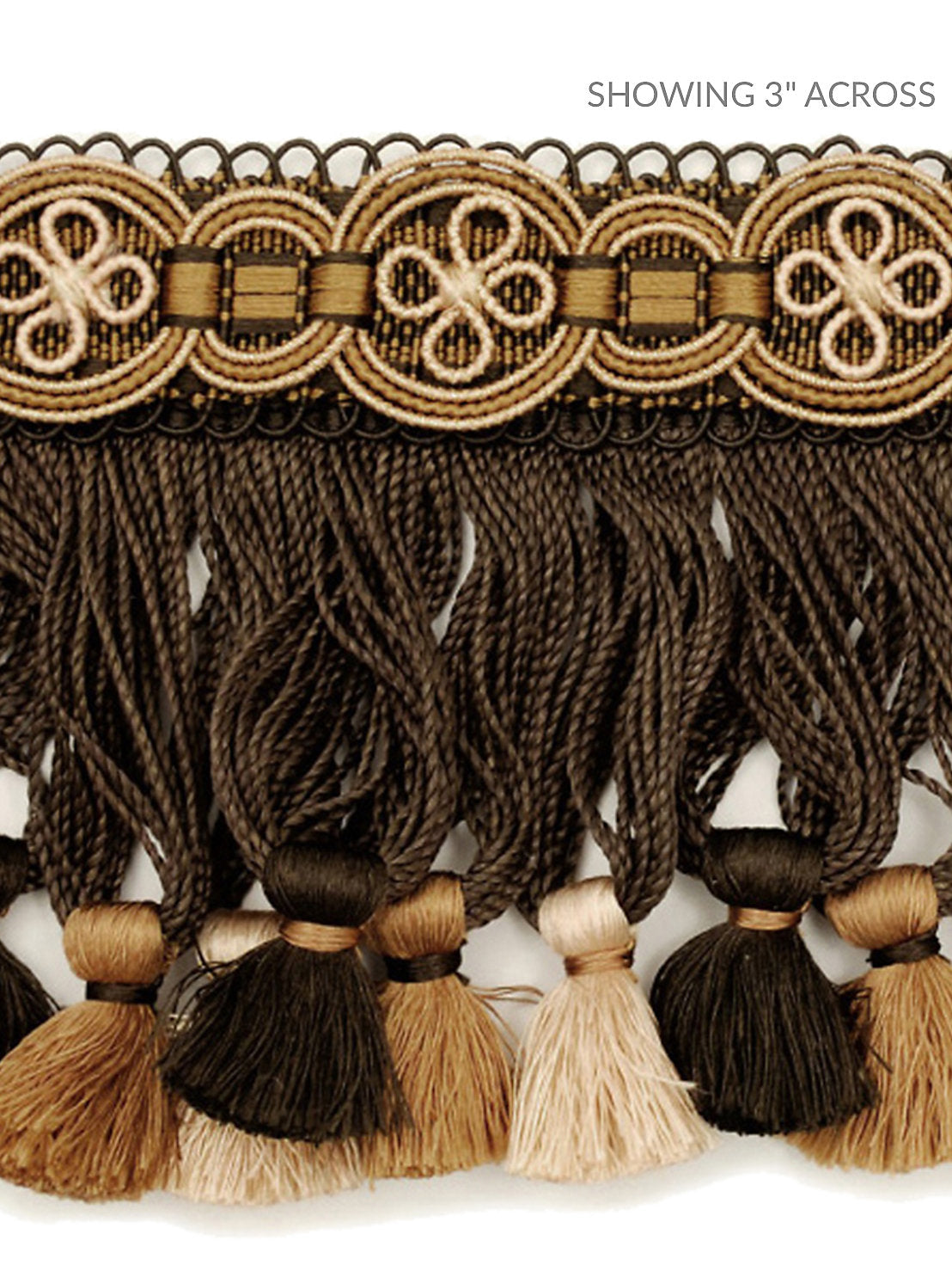 Siecle Condillac Fringe - Umber