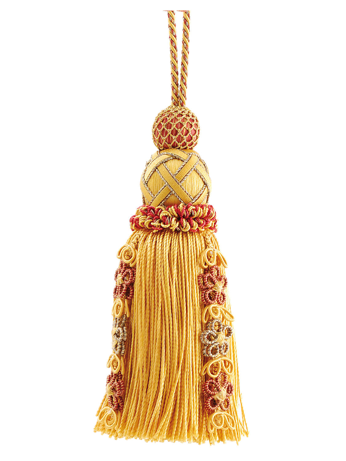 Siecle Key Tassel - Gold