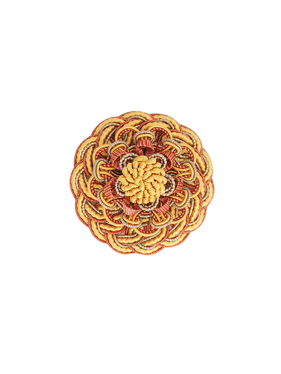 Siecle Rosette - Gold - Scalamandre Trim