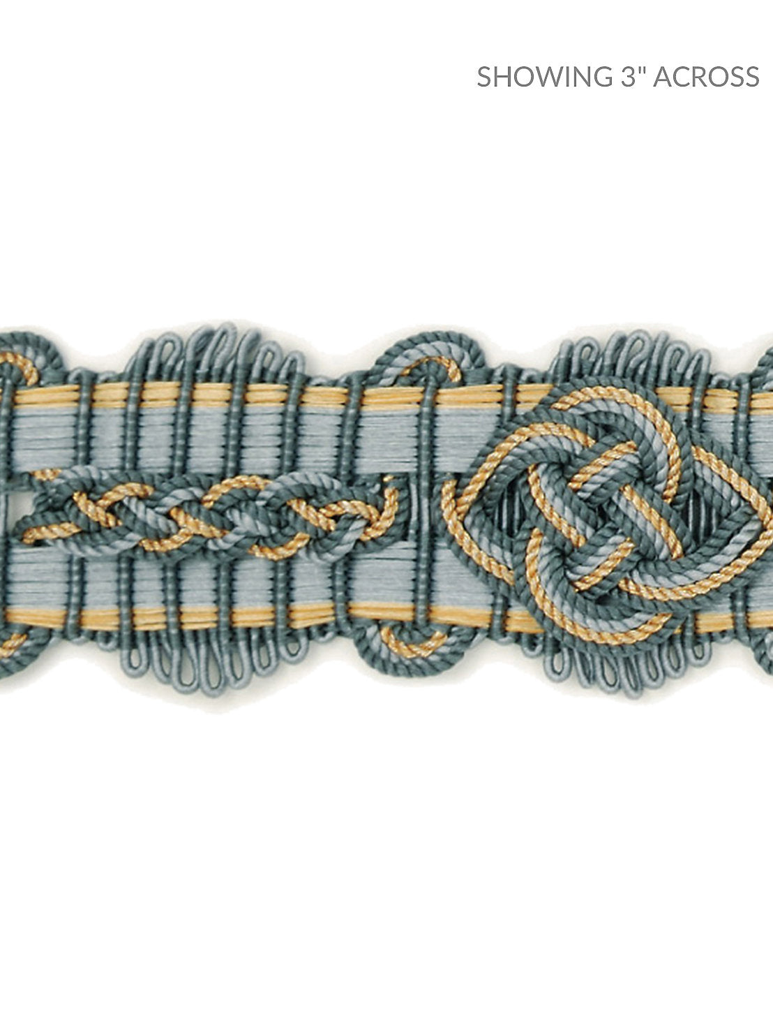 Siecle Diderot Gimp - French Blue - Scalamandre Trim