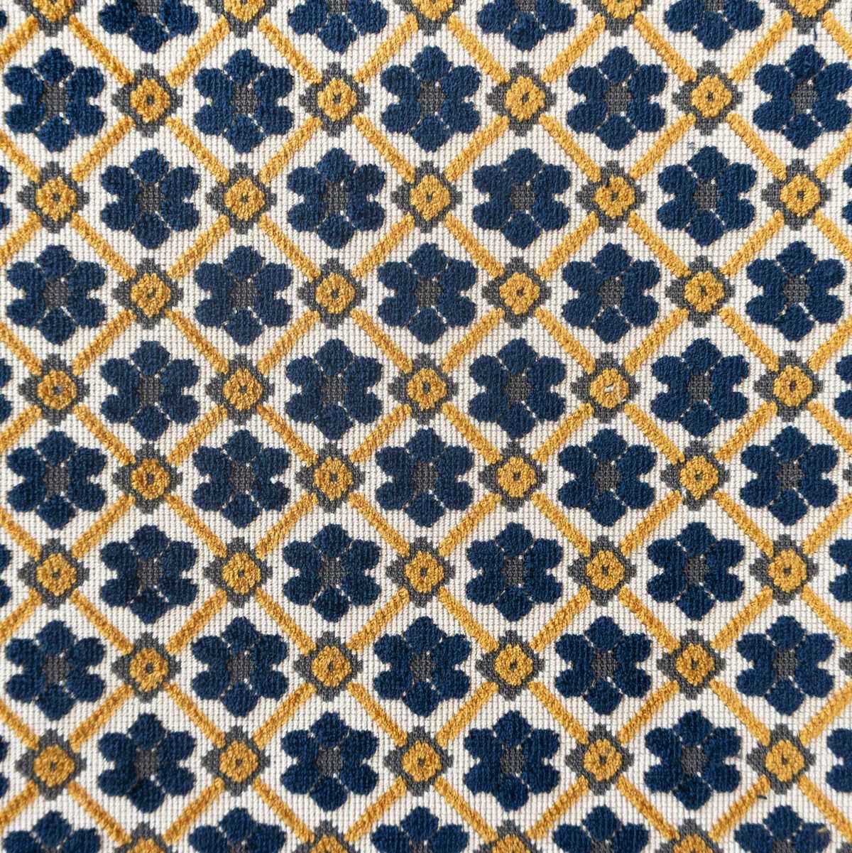 Lct10250040 Fruela Navy Ocre Gaston Y Daniela Fabric