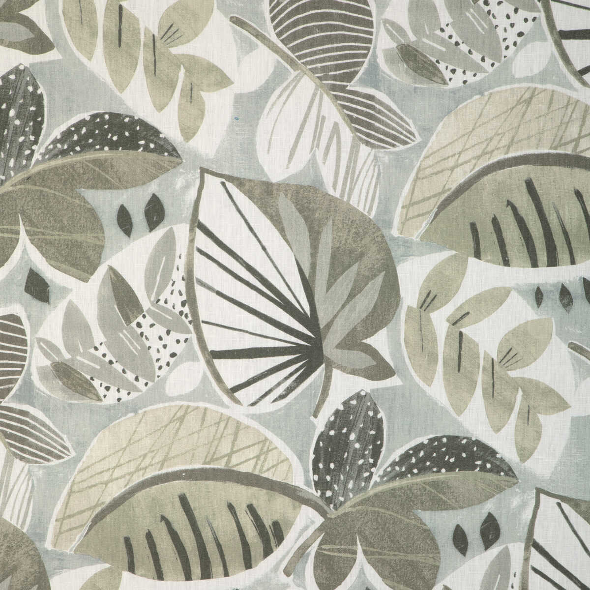 Leaf-A-Lot - Rattan - KRAVET BASICS Fabric