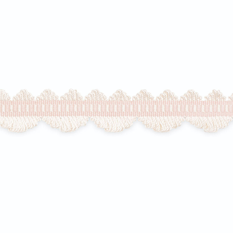NOELLE-LOOP-FRINGE-WHITE-BABY-PINK-SCHUMACHER-LF2020-3 - Schumacher Recortar
