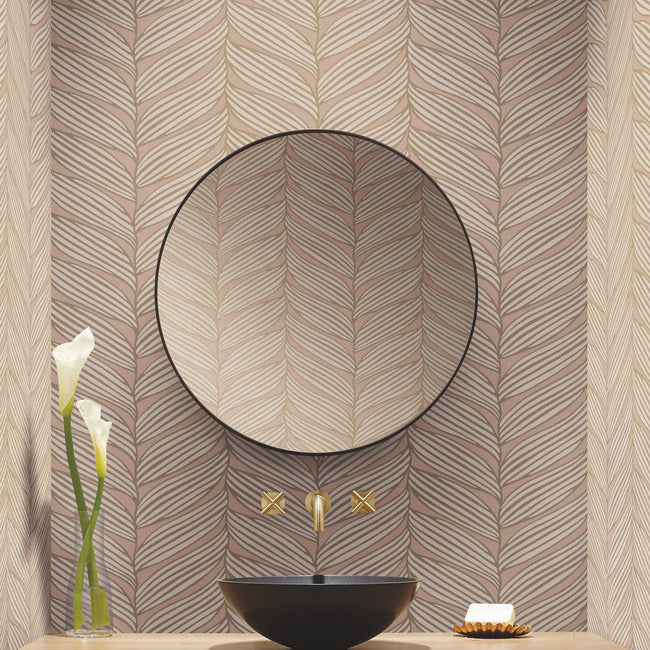 luminous-leaves-wallpaper-blush-gold-york-wallcoverings-md7161