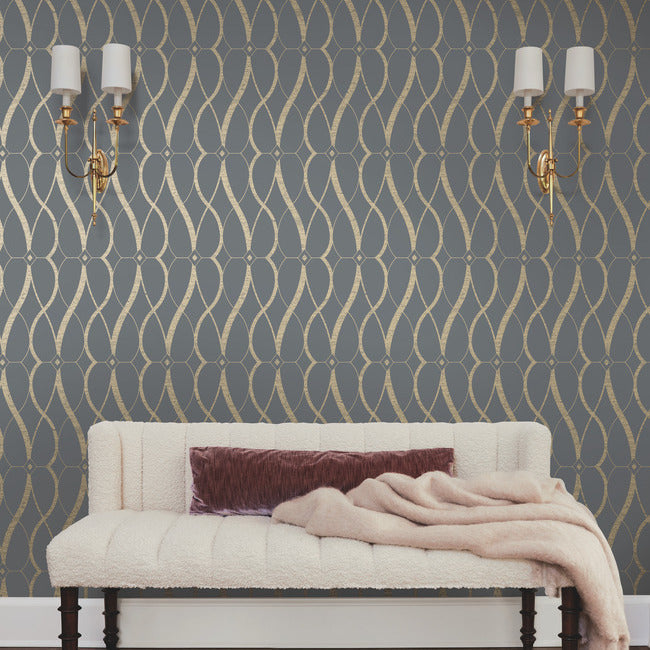 graceful-geo-wallpaper-smoke-gold-york-wallcoverings-md7176