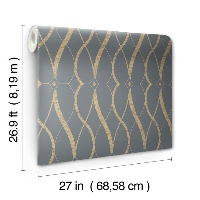 graceful-geo-wallpaper-smoke-gold-york-wallcoverings-md7176