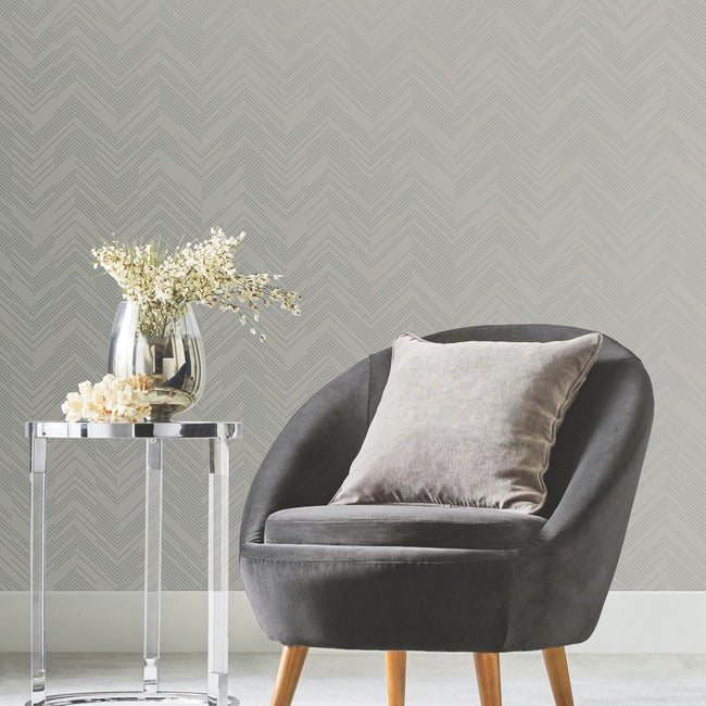polished-chevron-wallpaper-taupe-silver-york-wallcoverings-md7227