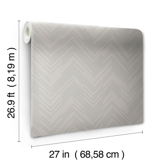 polished-chevron-wallpaper-taupe-silver-york-wallcoverings-md7227