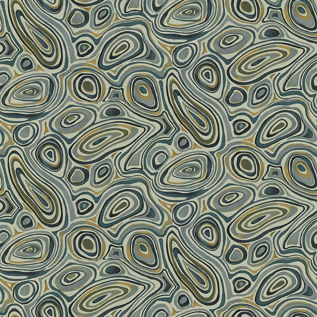 Mucci - Indigo - KRAVET COUTURE Fabric