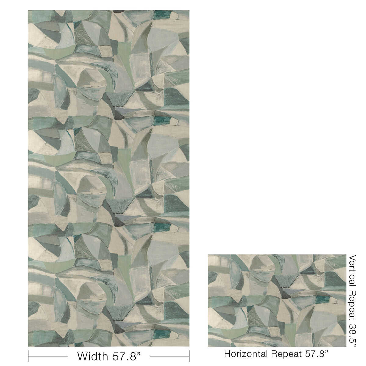 Mural - Seaglass - KRAVET COUTURE Tela
