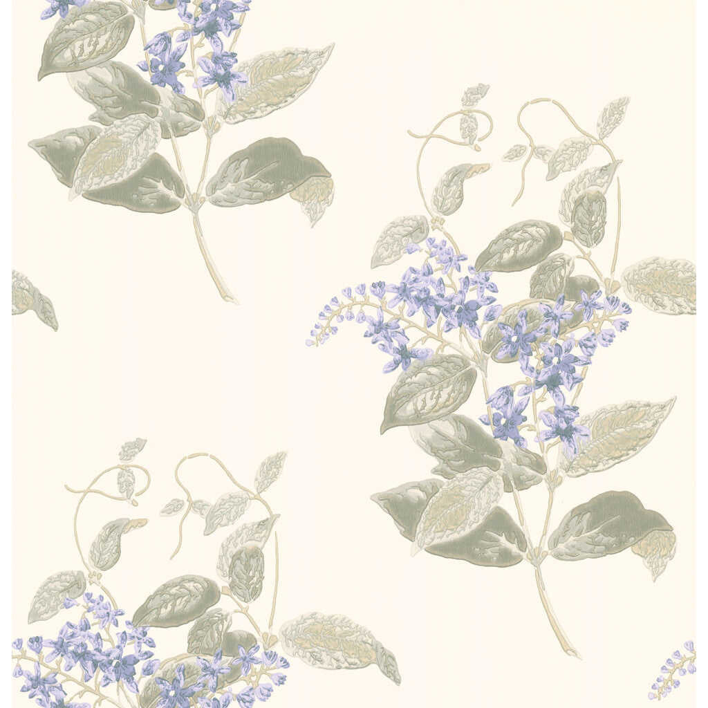 Madras Violet - Violet & Grey - COLE & SON Wallpaper