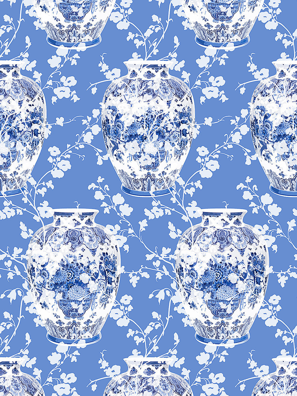 Filagree | Sheer - Blue - Scalamandre Fabric
