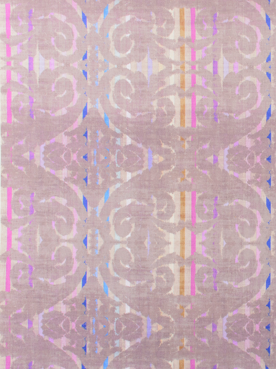 Dapper Printed Velvet - Taupe - Scalamandre Fabric