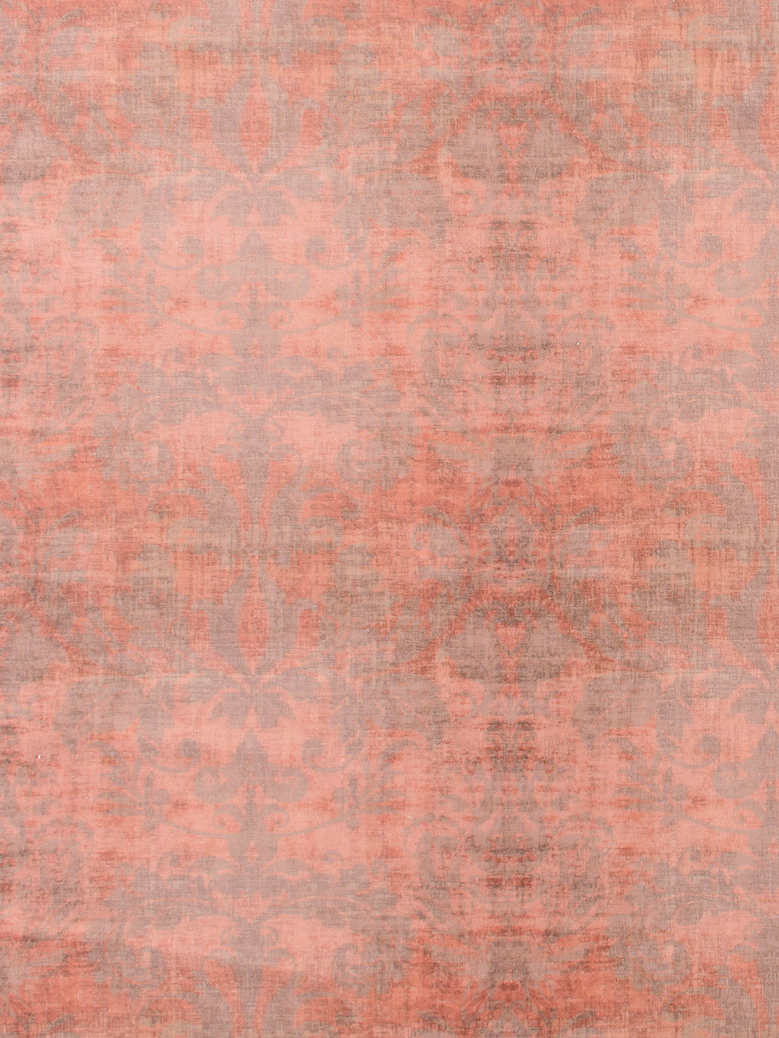 Palace Damask Printed Velvet - Clay