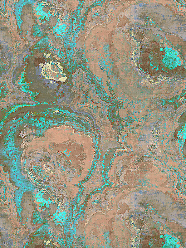 Agate Print - Clay - Scalamandre Fabric