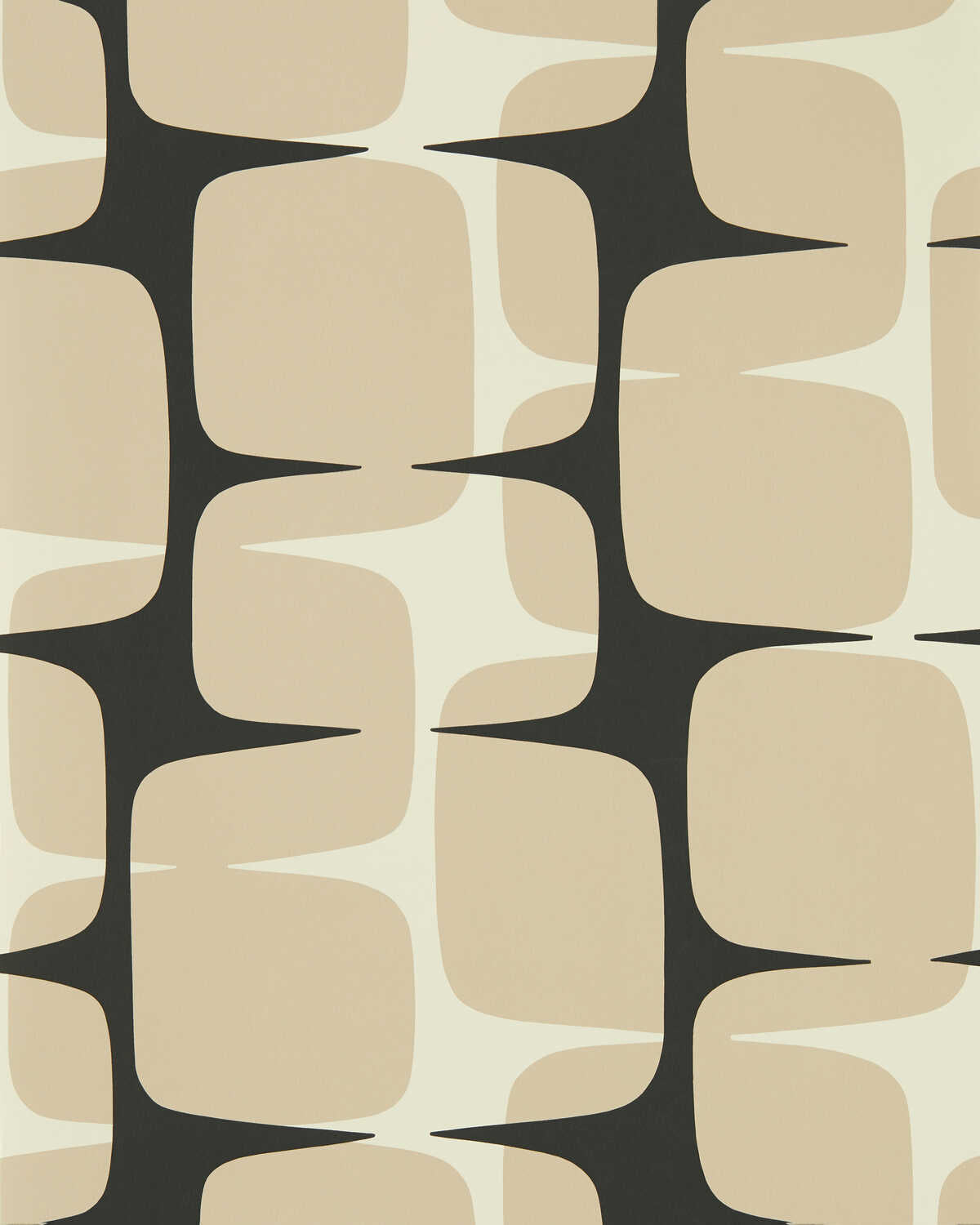 Going Lohko - Powder/Liquorice - SCION Wallpaper