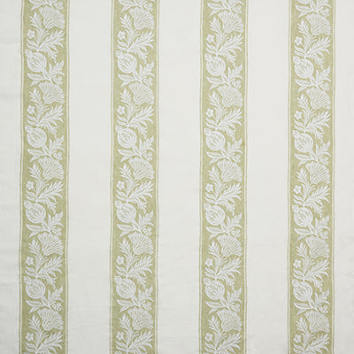 NC Bourton Cerney Stripe Green - Nina Campbell - NCF4601-02 Fabric - Nina Campbell Fabric