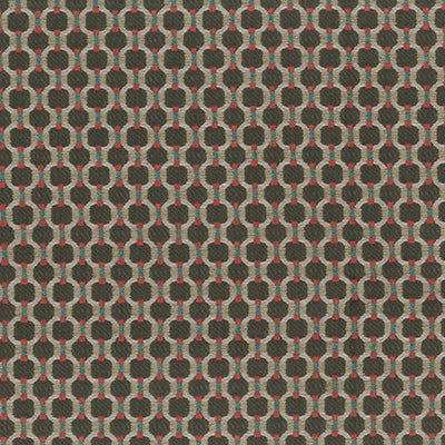 NC Bourton Weaves Loveden Chocolate - Nina Campbell - NCF4610-03 Fabric - Nina Campbell Fabric