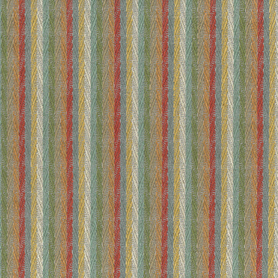 NC Bourton Weaves Popham Coral/Duck Egg - Nina Campbell - NCF4614-02 Fabric - Nina Campbell Fabric