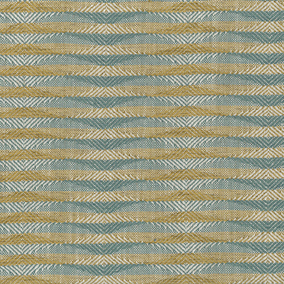 NC Bourton Weaves Kingham Aquamarine - Nina Campbell - NCF4615-05 Fabric - Nina Campbell Fabric