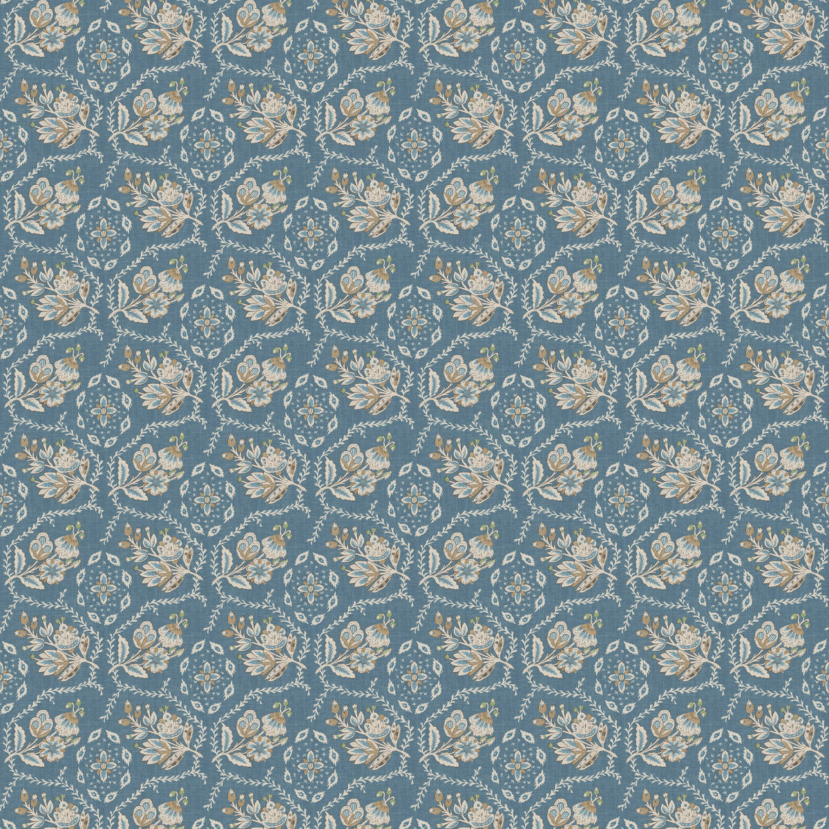 Pagelle Denim Nina Campbell Dauphine wallpaper NCW4633-03